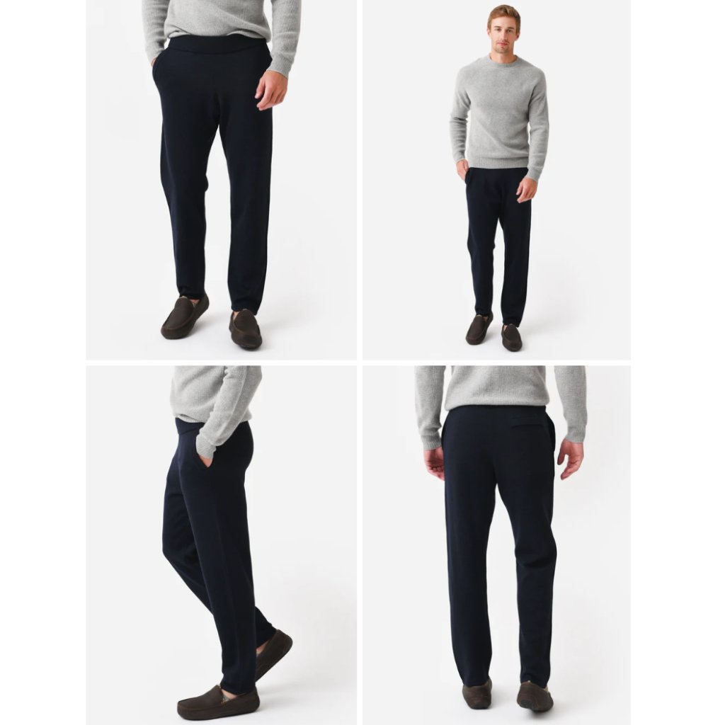 $299! Nwt Rare Men's Kjus Lifestyle Jogger Stretch Merino Wool Deep Space Eu 50
